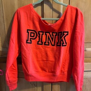 bright red PINK pullover